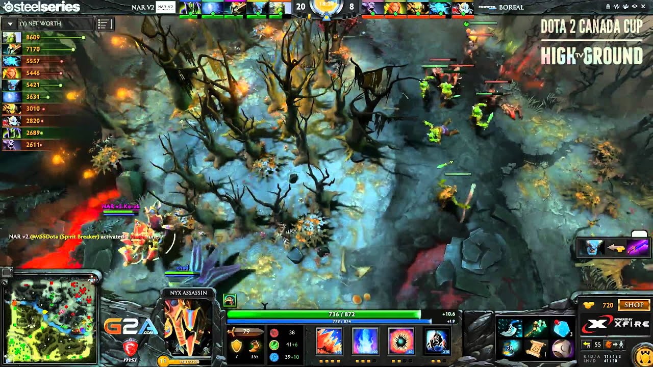 Boreal eSports vs NARv2 - Dota 2 Canada Cup Season 5 Grand Finals  Game 2