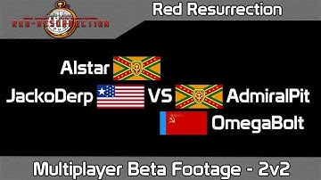 C&C Red Resurrection Beta Multiplayer #7 - This is the part where i get carried.