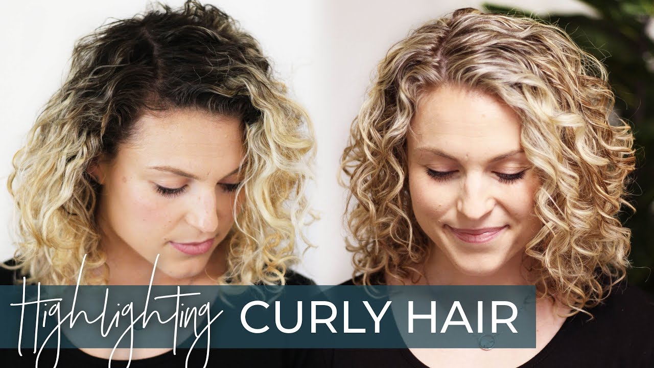 Spotlight highlights are the stunning way to play up pretty curl