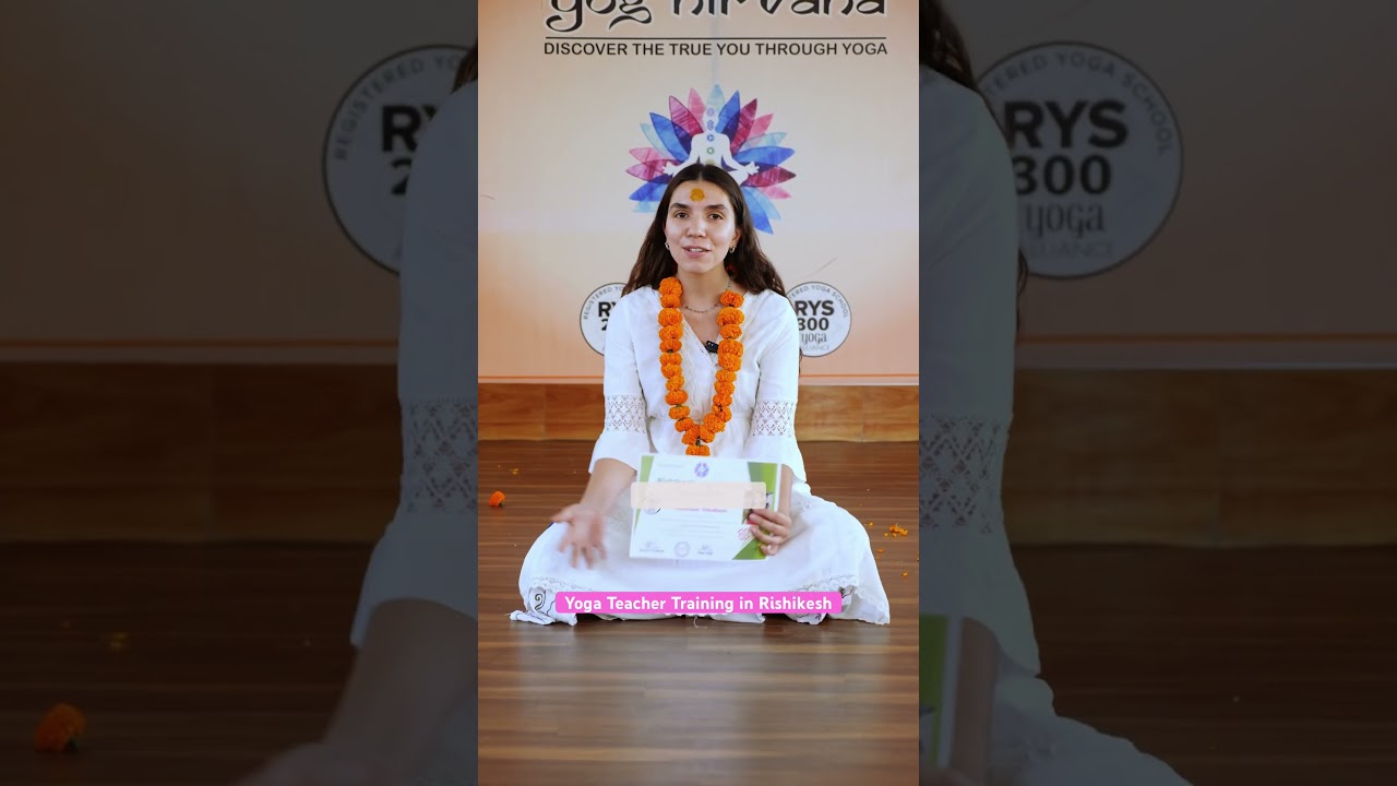 Video thumbnail: Certificate Day for a New Yoga Teacher