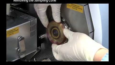 Agilent ICP-MS - Removing the Sampling Cone
