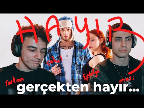 GERÇEKTEN HAYIR YA... | Çakal & Eftalya - Hayır | REACTION / TEPKİ