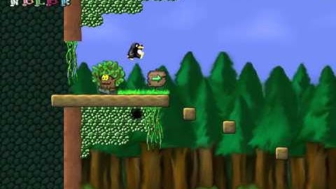 SuperTux 0.4.0 Tree Fortress speedrun