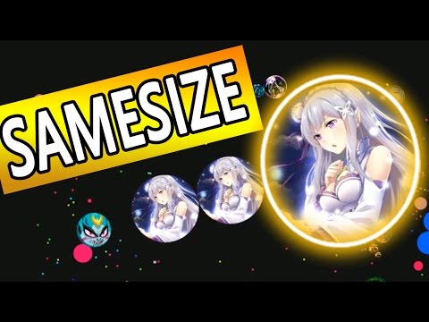 EPIC SAMESIZE POPSPLIT, SICK DOUBLESPLITS! - Gota.io / Alis.io December Madness! - Yhiita