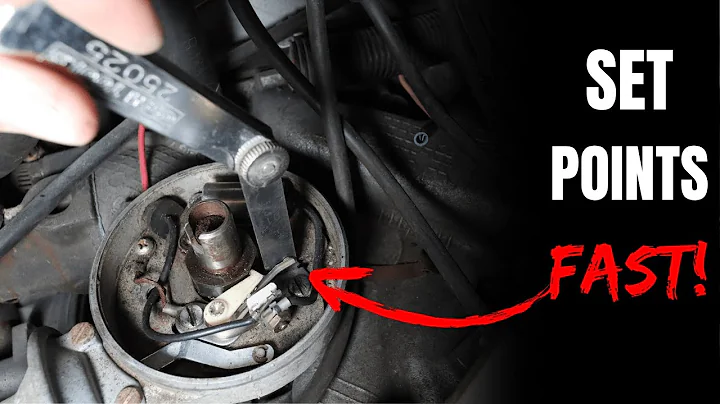 How to set Ignition points gap Quick & Easy!