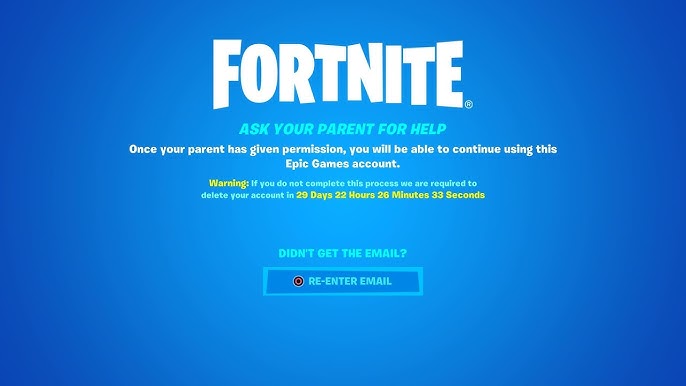 How do I complete the parental consent process? - Epic Games Store Support