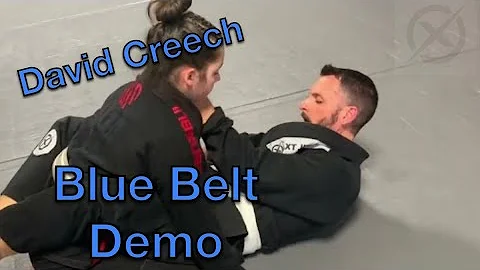 David Creech - BJJ Blue Belt Demo