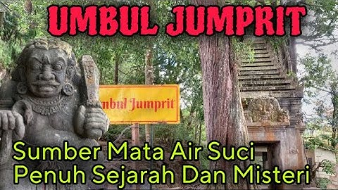 Umbul Jumprit Ngadirejo Kabupaten Temanggung Jawa Tengah