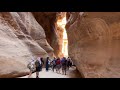 Petra, Jordan - Walk Up to Al-Khazneh