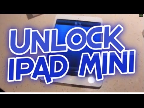 How to unlock an Ipad Mini (1,2,3,4,5 and 6) | No Jailbreak Needed