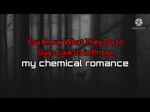 MY CHEMICAL ROMANCE - YOU KNOW WHAT THEY DO TO GUYS LIKE US IN PRISON ( LYRICS )