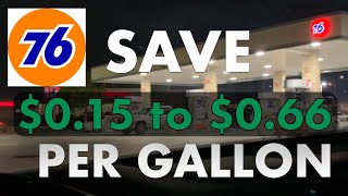 Save $0.15 to $0.66 per Gallon - Los Angeles area 76 gas stations screenshot 5