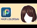 Coloring Hair using Ibis Paint 🌻 RE-UPLOAD (DUE TO COPYRIGHT)