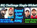 Sheri bahriaabu bakar king vs zahid shadraanas shadrachallenge singlewickettapeballcricket