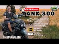 Electricvehicle ebike tank 300  off road electric scooter by gxsun full review