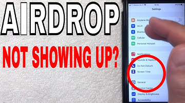 ✅  Fix AirDrop Not Working Or Showing Up 🔴