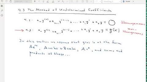 Math 250 lecture section 4.3