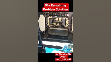 iPhone 0% Remaining on Charging | Fix No Charging stuck on 0%