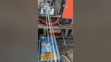 C-type high-speed punching machine processes metal strips #machine#punching#factory#speed#automobile