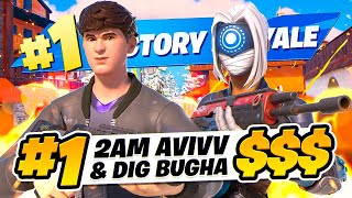 1ST PLACE IN DUO CASH CUP 🏆 w/Bugha | Avivv