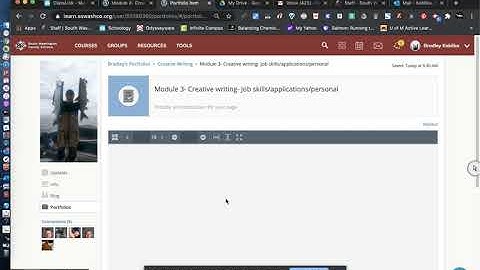 Submitting Assignments Using the Create Tab to Schoology