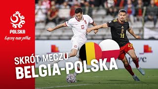 Liga Narodów: Gole z meczu 🇧🇪 BELGIA – POLSKA 🇵🇱