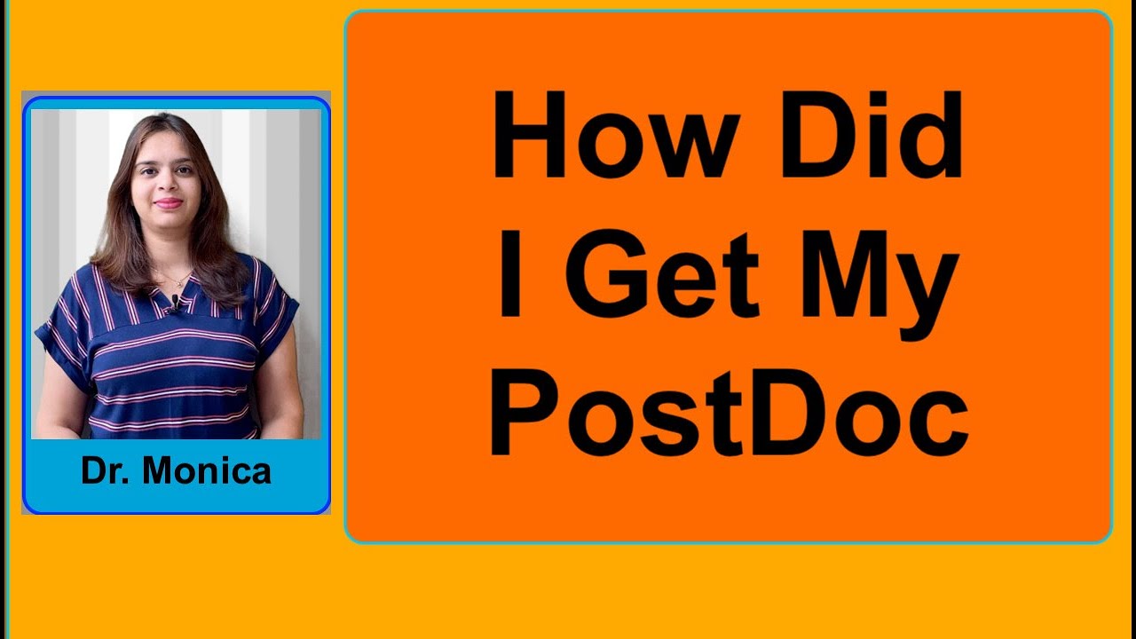 How I Get My Postdoc How Did I Get Post doc Position YouTube How I Get My Postdoc How Did I Get Post doc Position YouTube