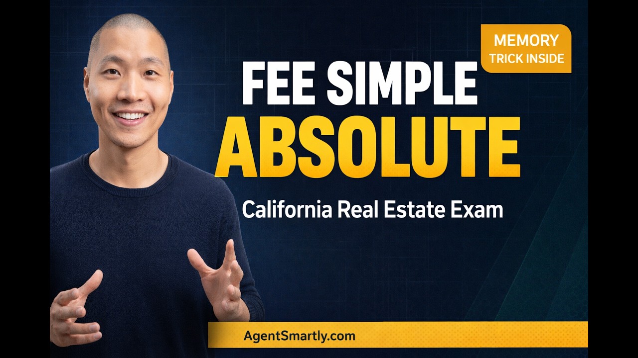 Fee Simple Absolute Explained | California Real Estate Exam - YouTube