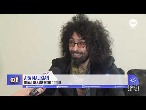 Ara Malikian aterriza en el Sodre con su "Royal Garage World Tour"
