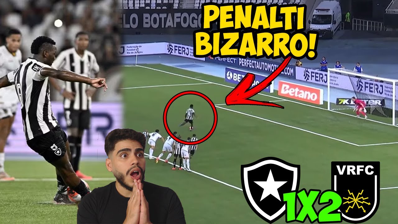 PATRICK DE PAULA PERDE PENALTI BIZARRO E BOTAFOGO PERDE PRO VOLTA ...