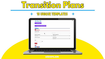 Using Digital Transition Plans Template to Auto Write IEP Special Education Transition Assessment