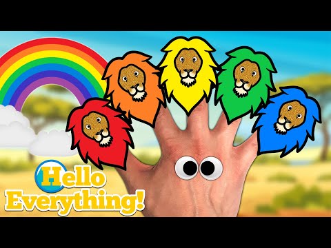 Safari Animals Finger