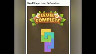 Sand Shape All Levels 51 - 52 - 53 - 54 - 55 - 56 - 57 - 58 - 59 - 60 Answer Solution Walkthrough