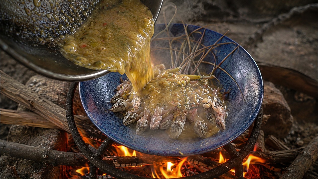 Lizard Rice Cooking Wild Lizard Recipe Cooking in my village. - YouTube