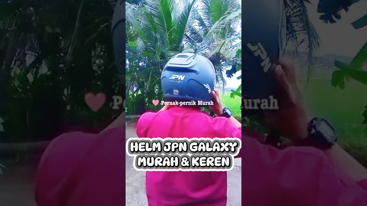 MURAH & KEREN. HELM JPN GALAXY😍🖤 