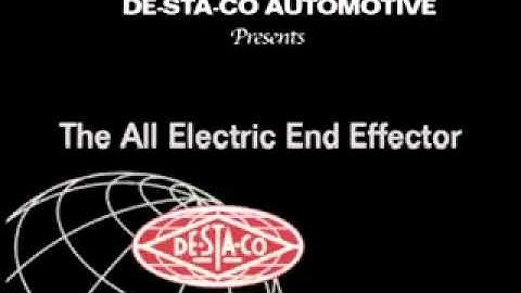 De Sta Co All Electric End Effector from DE STA CO on Fanuc Robot