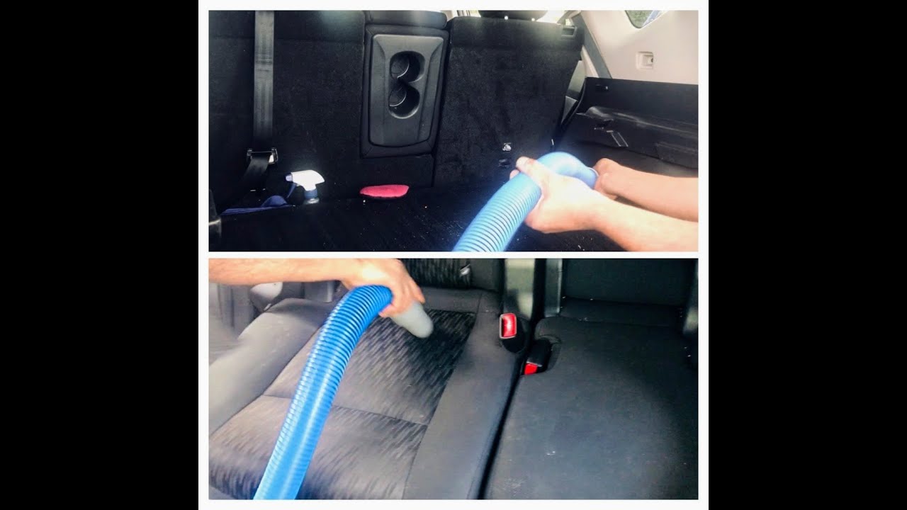 Self car vacuum cleaning in America. YouTube