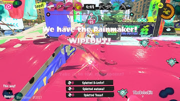 Worlds shortest Rainmaker match? (27s) - Splatoon 3
