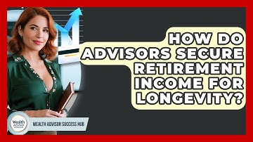 How Do Advisors Secure Retirement Income For Longevity? - Wealth Advisor Success Hub