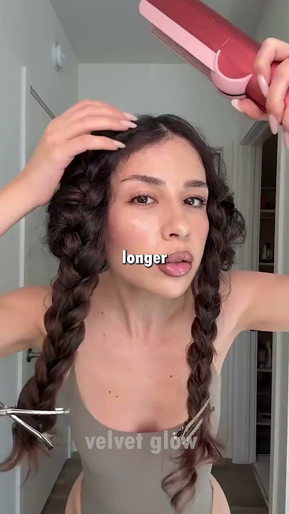 ✨ 5 Minute Curl Hack for Straight Hair! 🔥