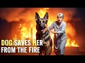 The Dog Who Saved a Woman from a Burning Building
