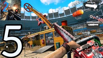 Dead Trigger 2 Zombie Attack Our House Use Sniper Gameplay Walkthrough