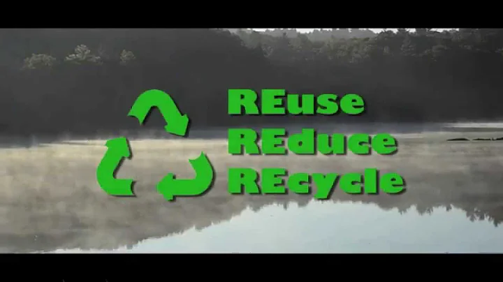 REcycle, REduce, REuse to Save The Planet For Our Kids!