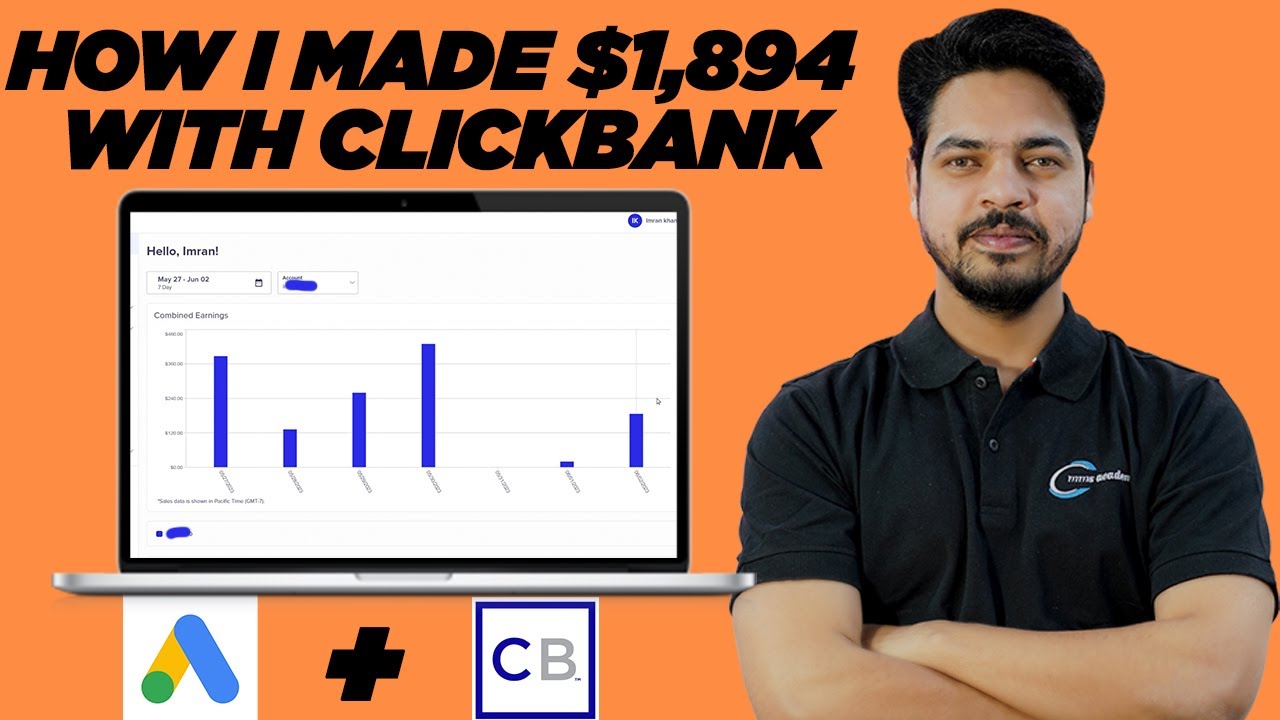 How I Made $1,894.96 With Clickbank | Google ads Broad Targeting with Clickbank 2023