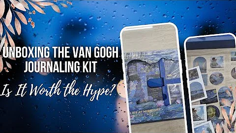 Van Gogh Journaling Kit Unboxing 👌 Don't miss this