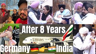 ✈️ || Surprise Visit || After 8 YEARS || GERMANY 🇩🇪👉🇮🇳 INDIA || ✈️ Please Subscribe  🙏