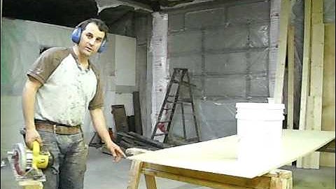 How to scarf plywood for a plywood boat
