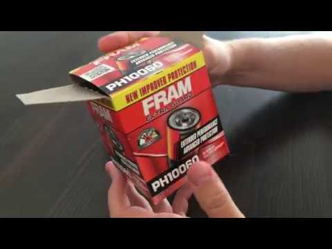 FRAM PH10060 Oil filter unboxing