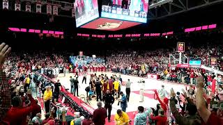 Hog call at Bud Walton Arena