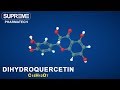 Dihydroquercetin  c15h12o7  3d molecule